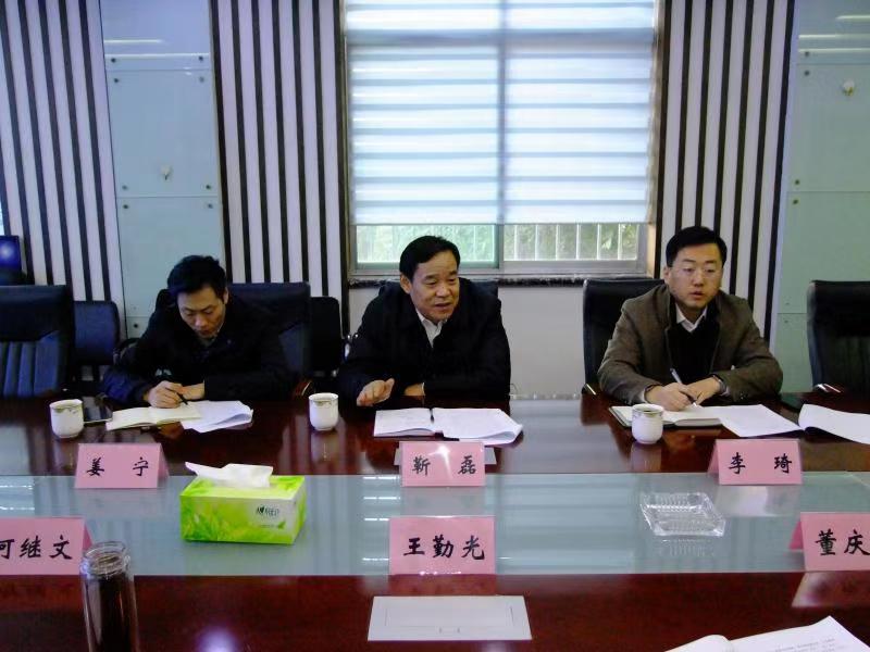 济南市民营经济发展局局长靳磊到星空体育最新官网（China）官方网站
集团调研
