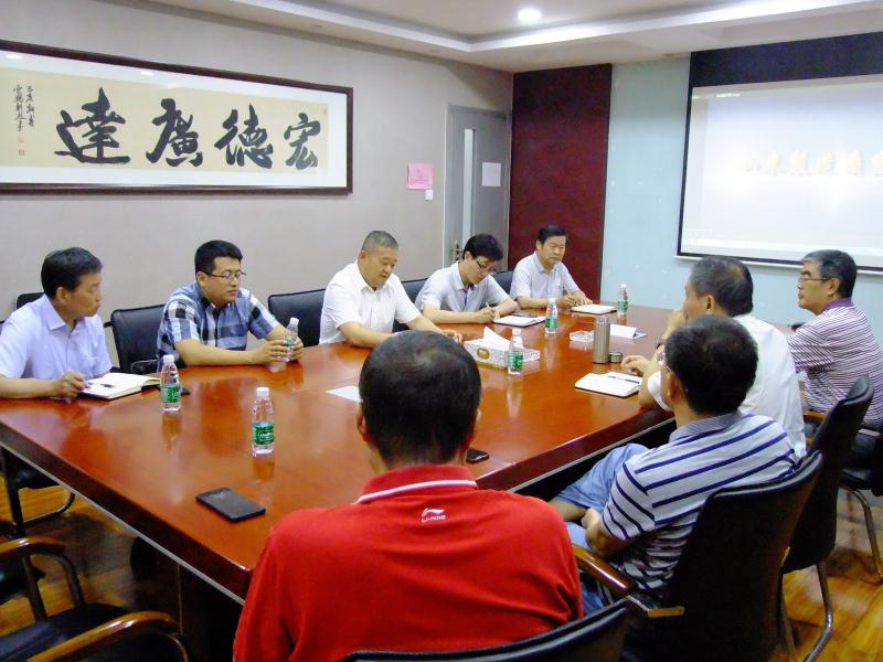区政协主席张昭森到星空体育最新官网（China）官方网站
集团调研